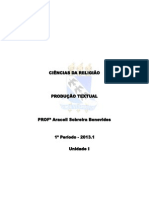 Unidade I - Produção Textual - Conceito de Domínio Discursiv PDF