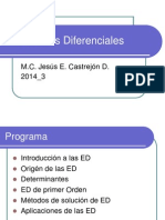 Introducción a Las Ecuaciones Diferenciales