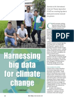 Rice Today Vol. 13, No. 4 Harnessing big data for climate change