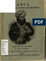 1878 Cabul - The Ameer His Country and His People by Robinson S PDF