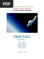 Free Fall Experiment