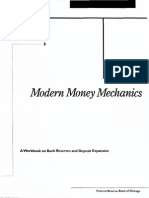 Modern Money Mechanics - From The Reserve Bank of Chicago