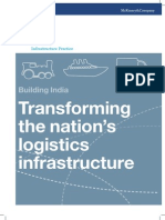 Building India-Transforming the Nations Logistics Infrastructure