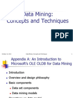 OLE DB for DM: Introduction to Microsoft's Standard for Integrating Data Mining and Database Systems