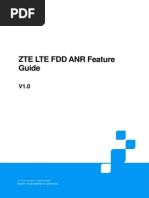 Zte Lte FDD Anr Feature Guide - v1.0