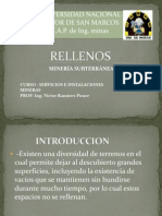 Relleno - Hidraulico (Servicios Auxiliares) PW