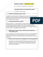 Peer Coaching Reflection Sheet 3 CG