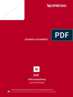 Automatic Essenza D Range PDF