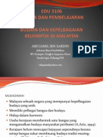 EDU 3106 Budaya Dan Kepelbagaian Kelompok Di Malaysia - PPSX