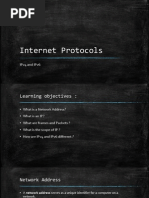 Internet Protocols