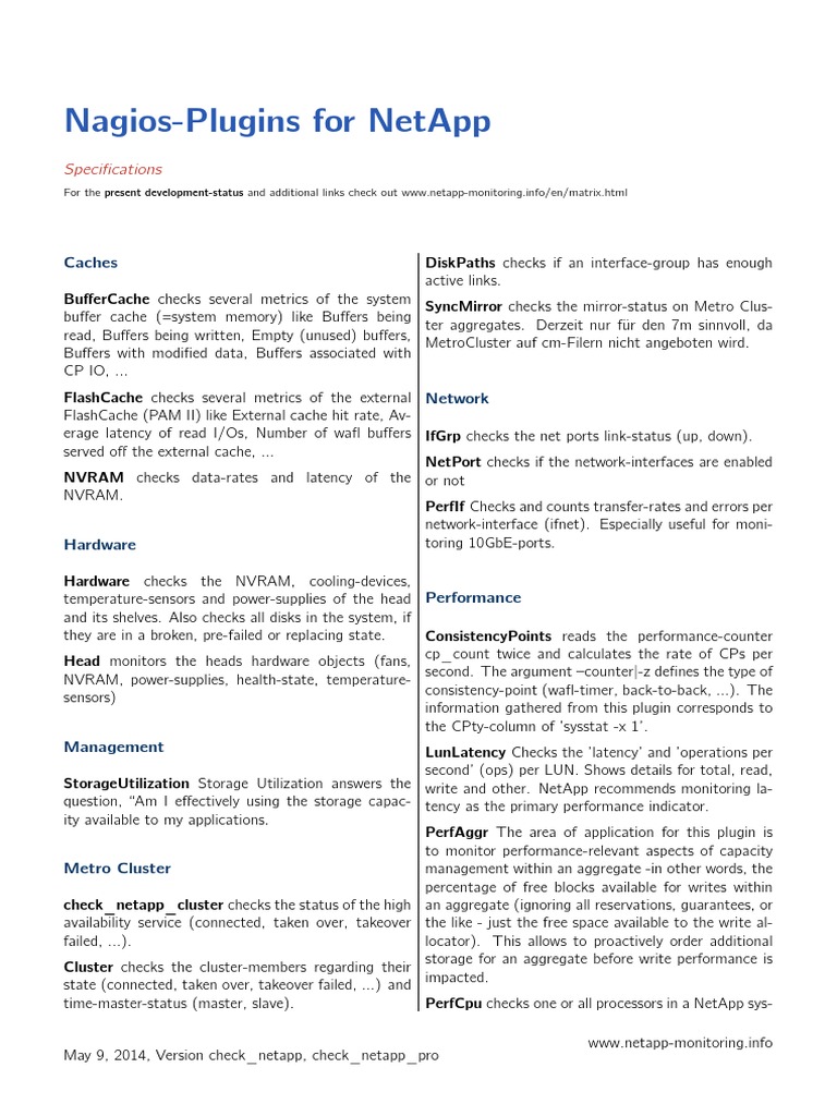 Check Netapp Specs Cache Computer Data Storage
