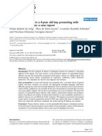 Generalized Tetanus in A 4-Year Old Boy Presenting With Dysphagia and Trismus: A Case Report