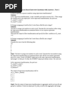 Informatica Q & A and Transformations1