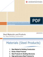 01 - Steel Materials and Products For Steel Building Construction