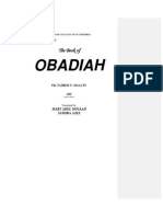 A Patristic Commentary, The Book of Obadiah