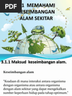 3.1 Memahami Keseimbangan Alam