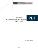 Ministerio de Agricultura - Plan Nacional de Agroenergía 2009-2020