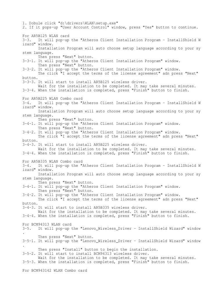 Readme WLAN | PDF | Wireless Lan | Ibm Pc Compatibles