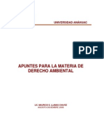 Apuntes Derecho Ambiental PDF