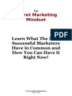 The Secret Marketing Mindset