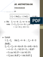 Presentasi Operasi Aritmetika Bk