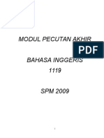 Final Sprint Module SPM 2009