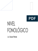 Sistema Fonologico PDF