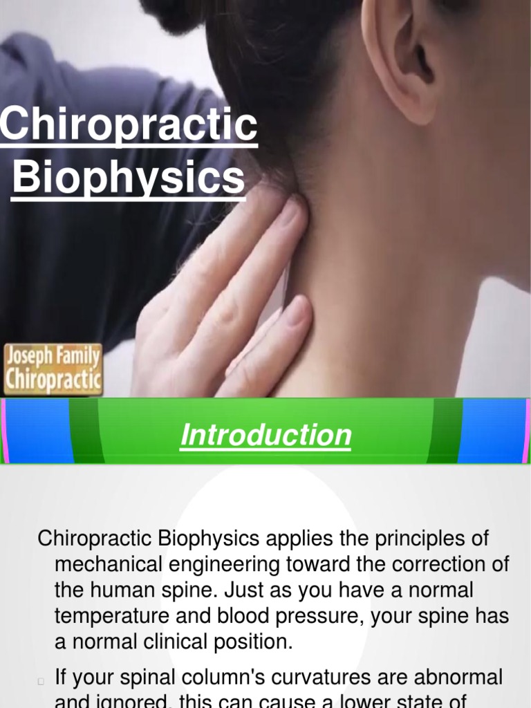 Chiropractic Biophysics