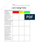 How Am I Doing Data