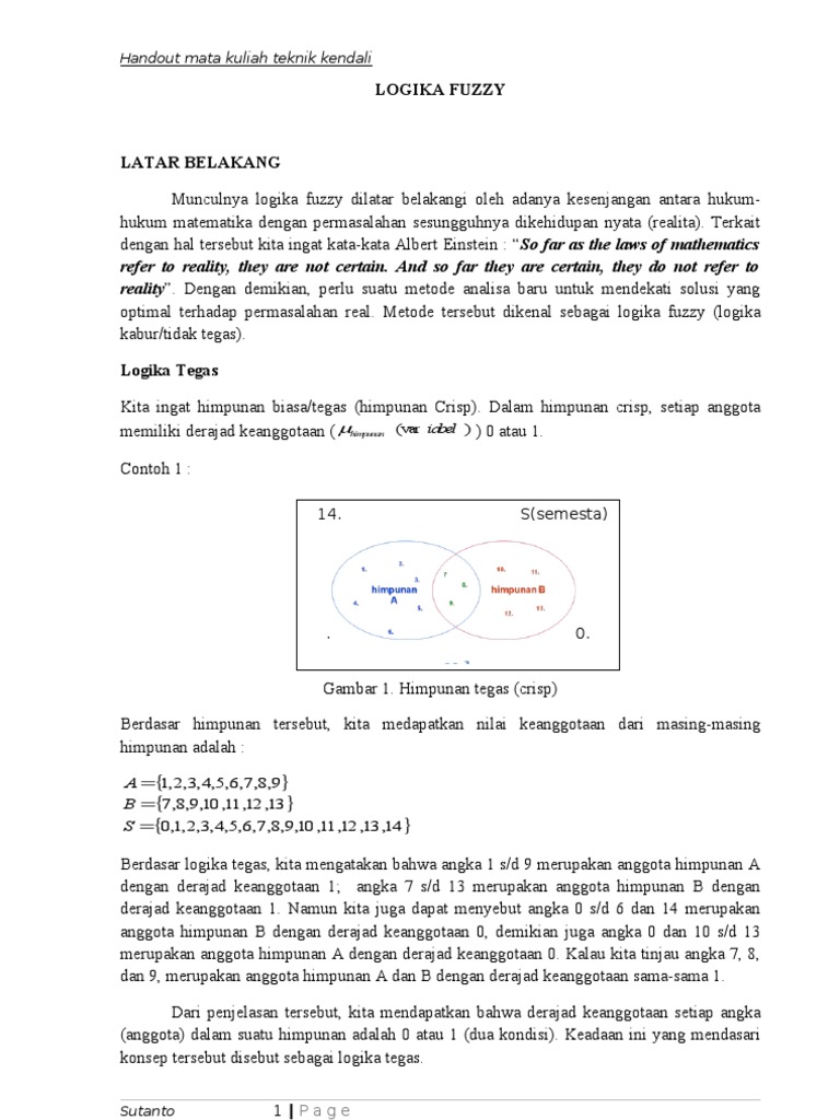 Contoh Soal Logika Fuzzy Metode Sugeno Contoh Soal Terbaru