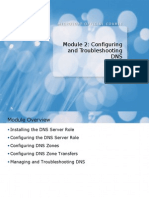 Module 2: Configuring and Troubleshooting DNS