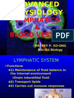 Lymphatics & Blood Vessels: Mr. Rey P. So-Ong Mscied Biology