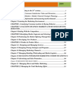 Chapter 2 Building Customer Satisfaction Value and Retention Chapter 3 Winning Markets: Market Oriented Strategic Planning