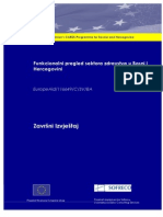 Funkcionalni Pregled Sektora Zdravstva U BiH - Završni Izvještaj PDF