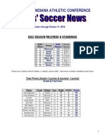 Southern Indiana Athletic Conference: Siac Season Records & Standings