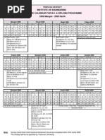 Academic Calendar 2069 To 2072 BE-Diploma | PDF | Titles | Schools