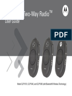 CLP Series Two-Way Radio User Manual