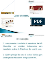 Curso HTML