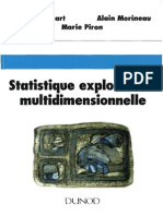 Statistique - Exploratoire - Multidimensionnelle - Lebart - Morineau - Piron PDF