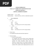 Download ASUHAN KEBIDANAN POST PARTUM DATE by Lala Adhayana SN24313495 doc pdf