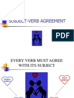 Subject Verb Agreement