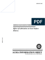 AGMA 925-A03 - Effect of Lubrification On Gear Surface Distress PDF