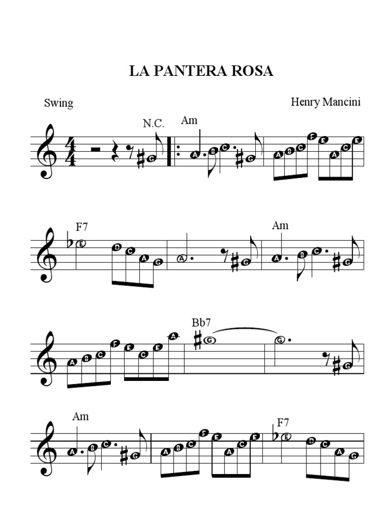 La Pantera Rosa PDF | PDF