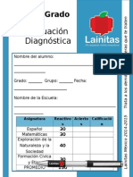 2do Grado - Evaluación Diagnóstica (2014-2015).doc