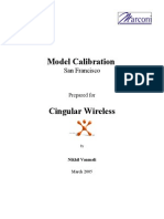 Cingular Wireless - San Francisco Model Calibration