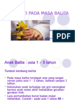 Gizi Pada Masa Balita