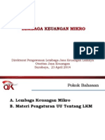 Materi Lembaga Keuangan Mikro