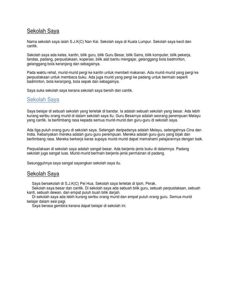 Kantin Sekolah Karangan