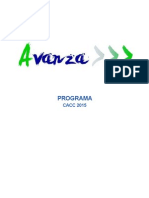 Programaavanzacacc2015 PDF