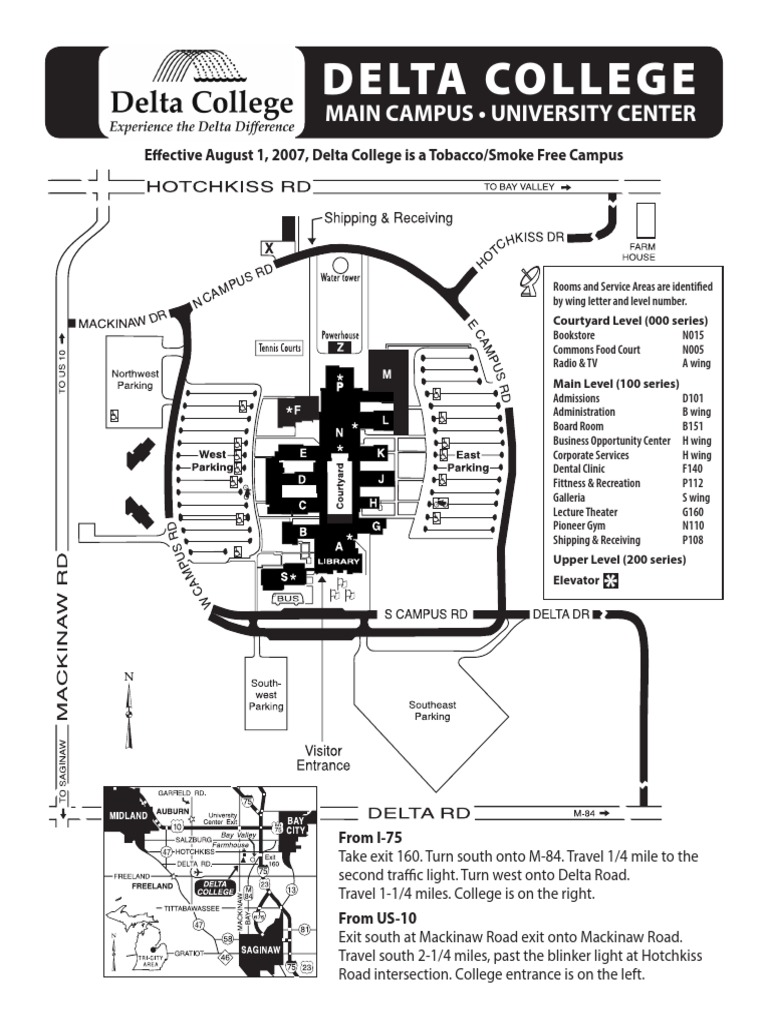 Delta College Main Campus University Center PDF